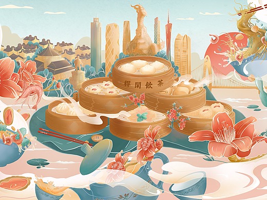 广府文化_创意设计作品图片素材-站酷zcool