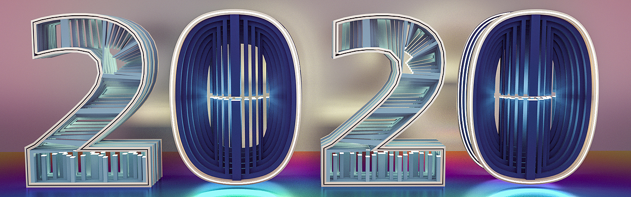 c4d-对软件不熟-2020/新春快乐（图ZMTkwNzEyMDI0） - 场景 - 站酷设计师Z09238757原创素材 - 站酷ZCOOL