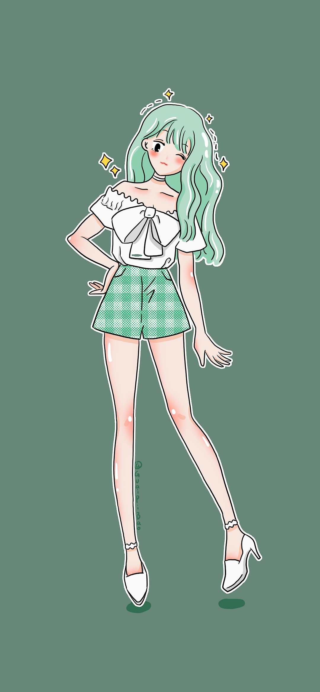 穿搭（图ZMTc0MzkyNzMy） - 创作习作 - 站酷设计师皮皮PEPPER原创素材 - 站酷ZCOOL