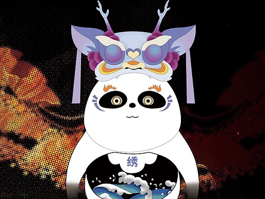 非遗·麒麟舞·绣