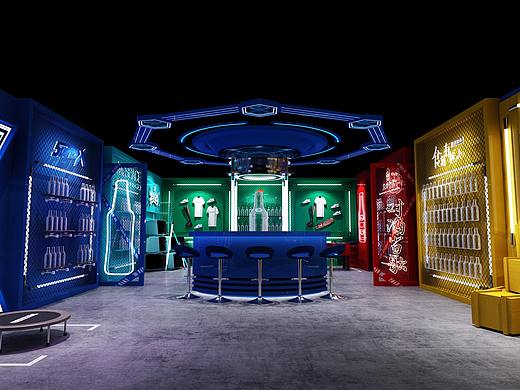 superx雪花啤酒快闪店/工装门店