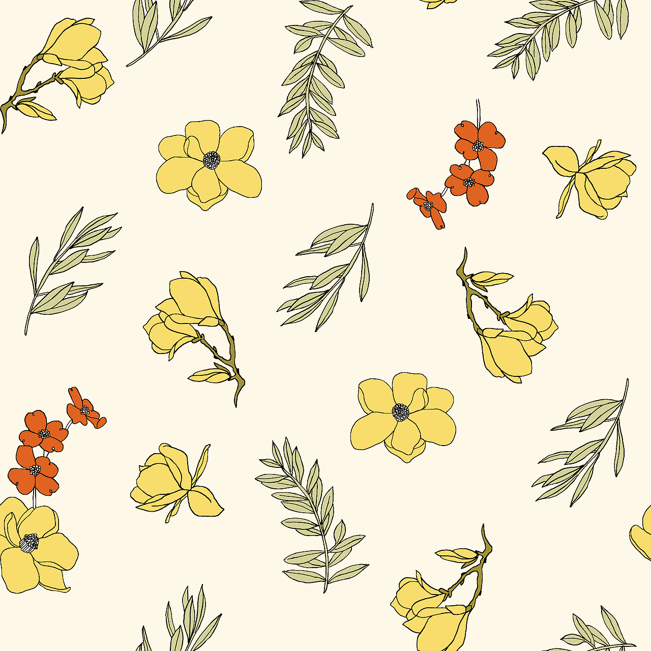 四方连续图案（图ZMTM1MjgxNzY0） - 艺术插画 - 站酷设计师换学别跑原创素材 - 站酷ZCOOL