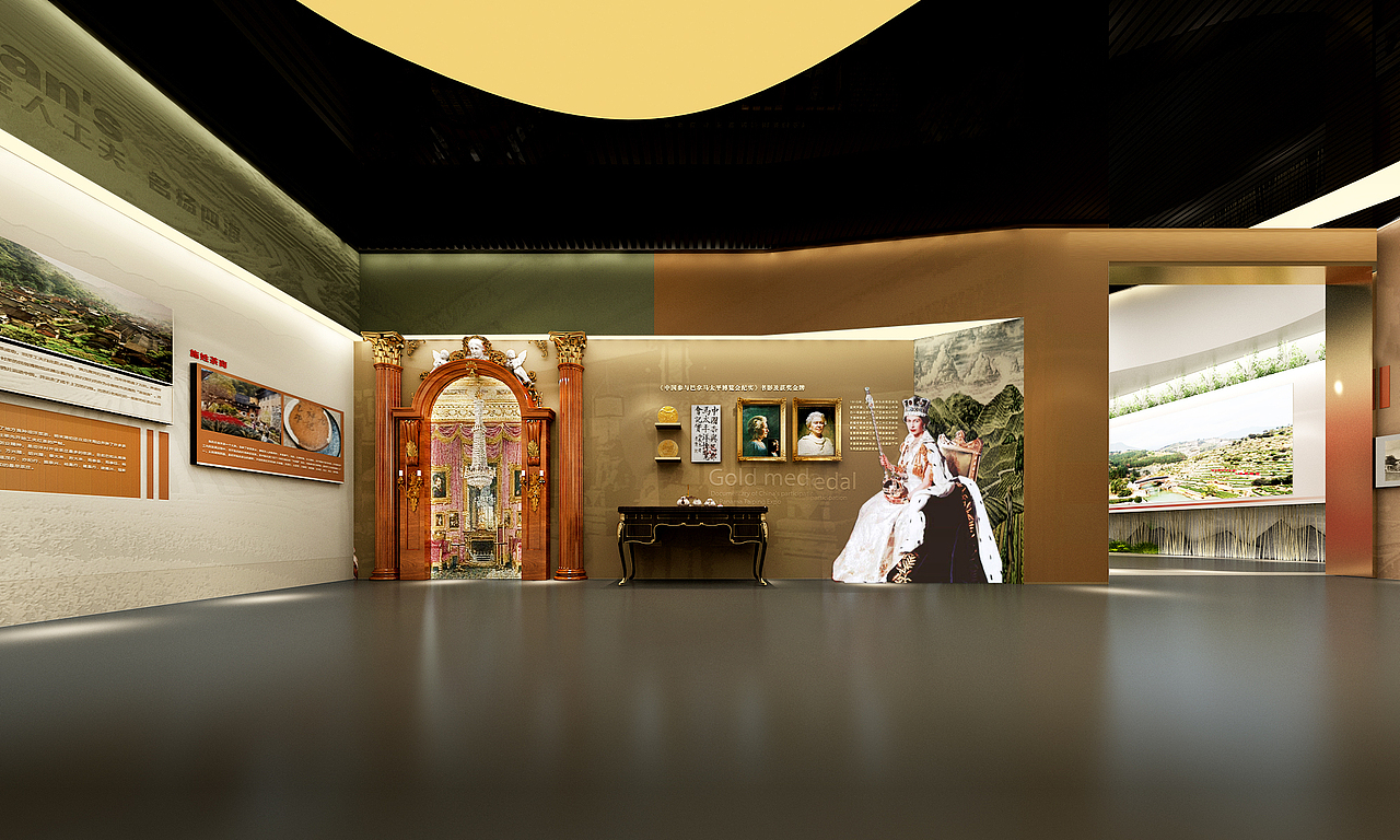 某项目（图ZMjU5MTA0NDIw） - 展陈设计 - 站酷设计师哈兰德大卫山姆士原创素材 - 站酷ZCOOL