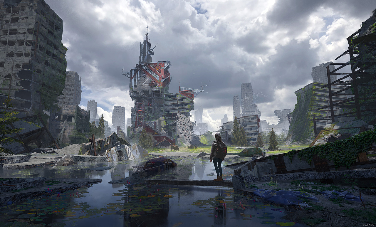 搜索站一号——“探索者”（图ZMjQzODg3NTM2） - 游戏原画 - 站酷设计师BruceWang王升平原创素材 - 站酷ZCOOL