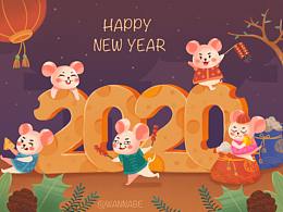 2020新年手绘