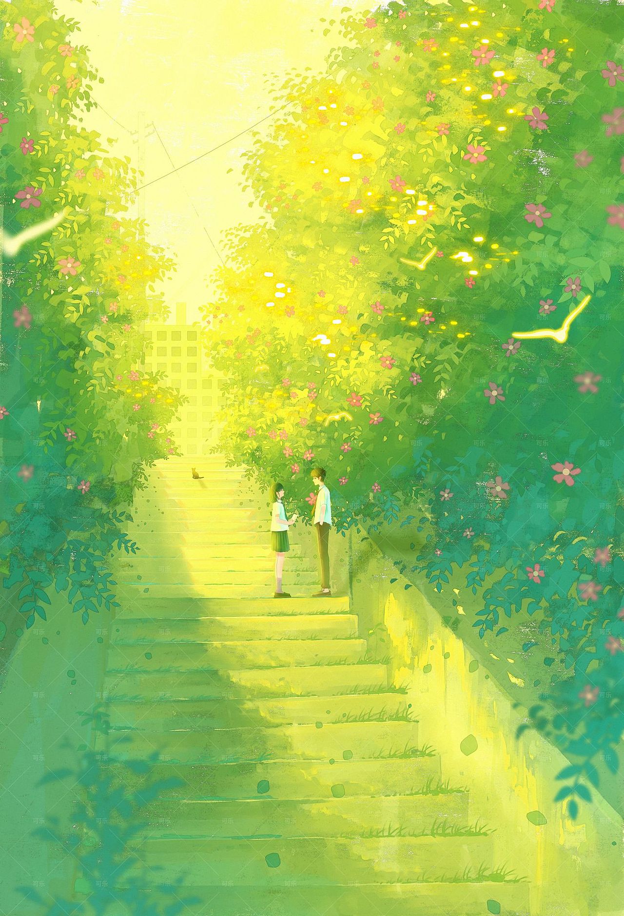 剩下的盛夏系列插画