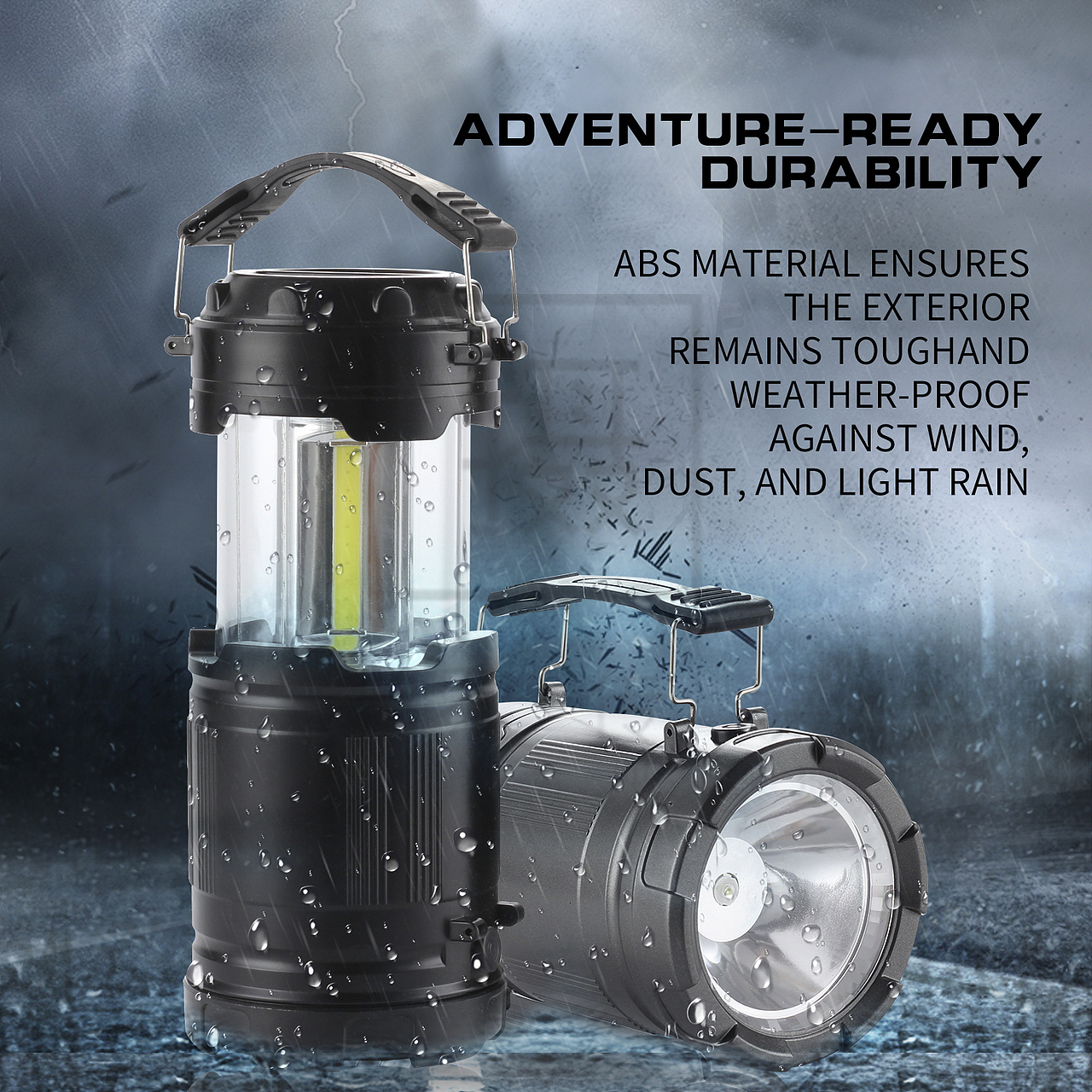 露营灯亚马逊主图产拍拍摄美工设计