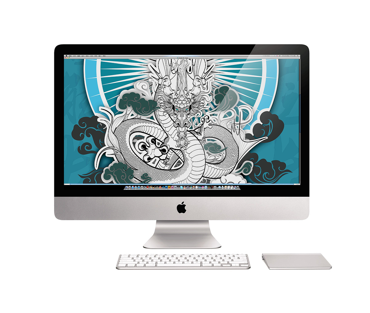 潜龙勿用（图ZNDkzNzA2OA==） - 新锐潮流插画 - 站酷设计师zanndogg原创素材 - 站酷ZCOOL