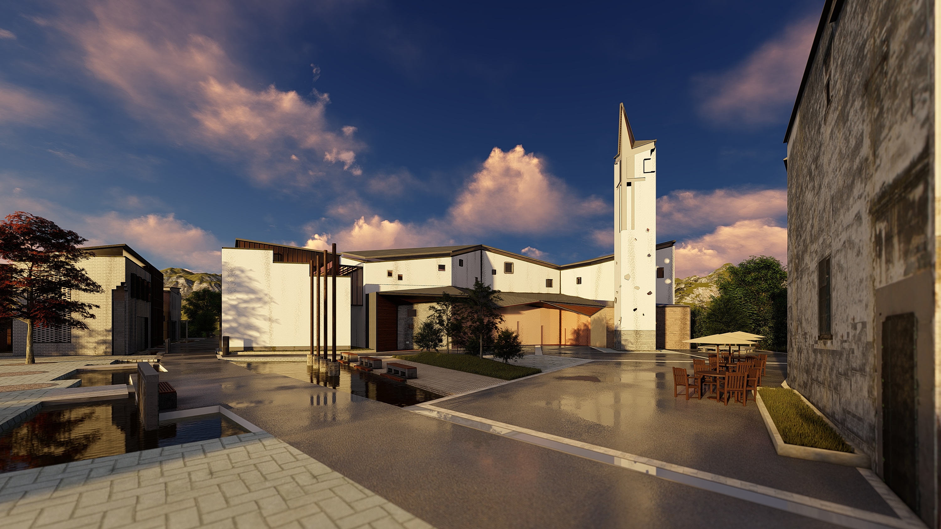 lumion习作|空间|景观设计|从小白开始 - 原创作品 - 站酷 (zcool)