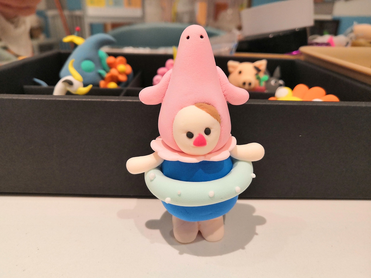 萌萌哒轻粘土手工