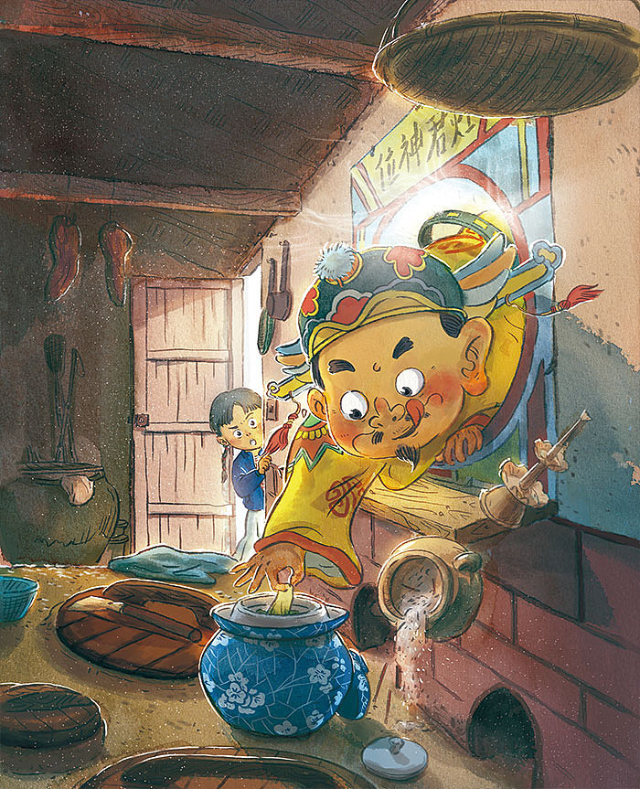 《馋嘴灶王爷》