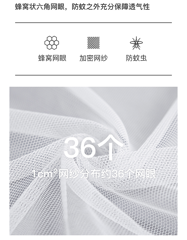 2021新款学生蚊帐详情页