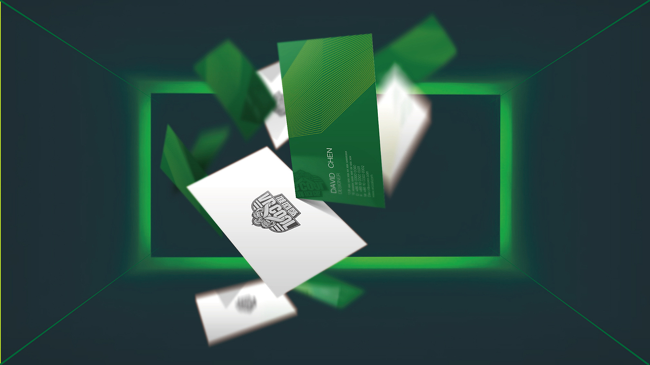 VrcoolVR游戏体验场馆logo、VI设计