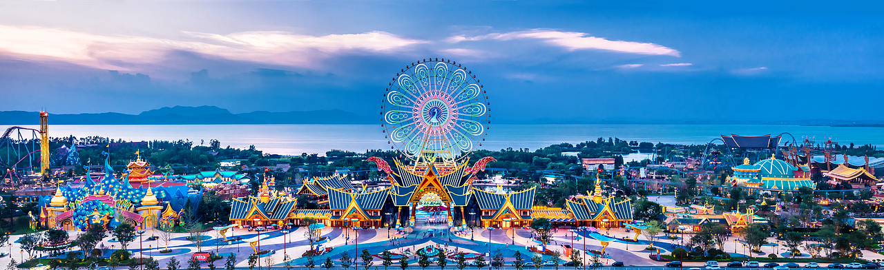 七彩云南古滇名城（图ZMTQ1NDQ4OTUy） - 环境/建筑摄影 - 站酷设计师建筑摄影师蔡延原创素材 - 站酷ZCOOL