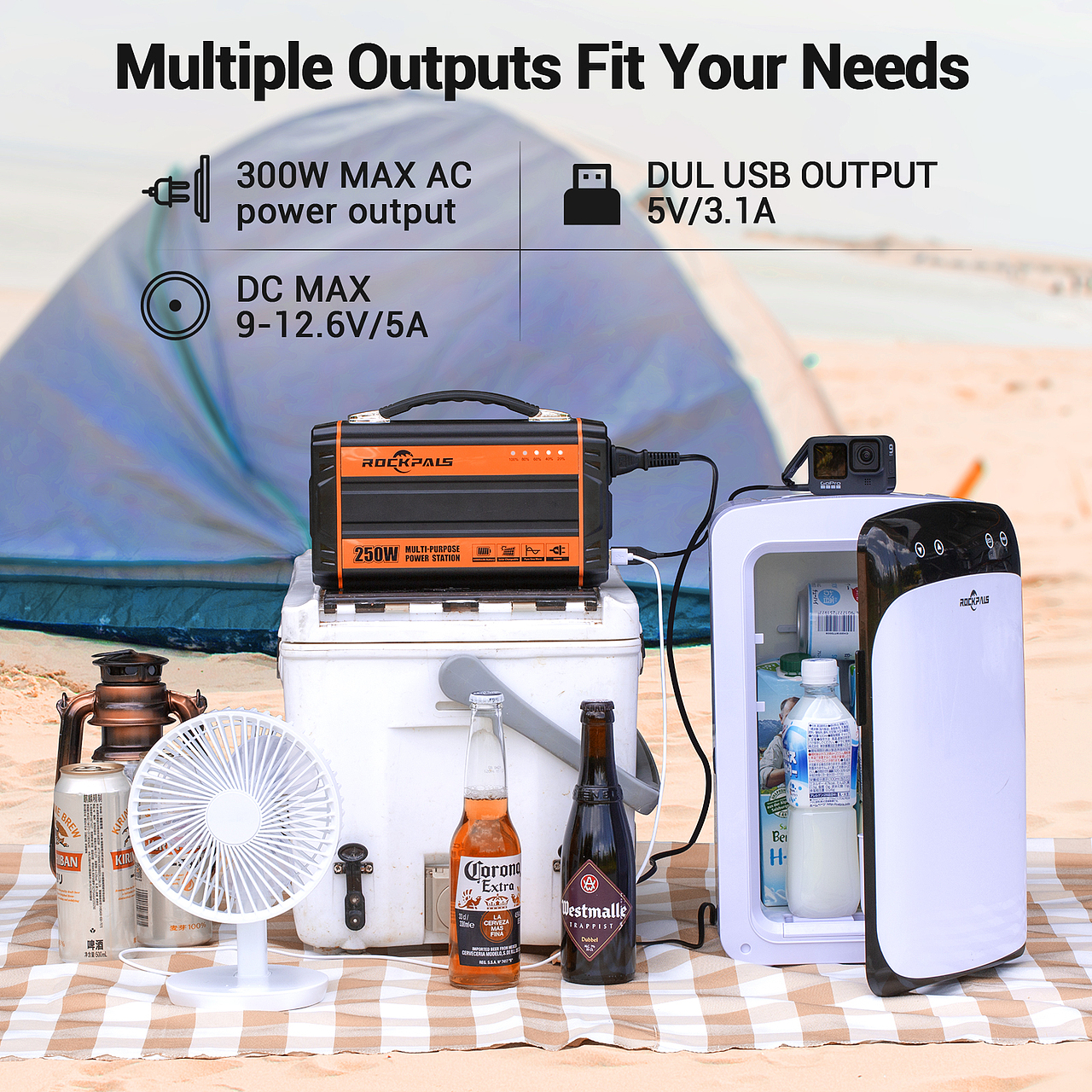 亚马逊250W户外储能电源