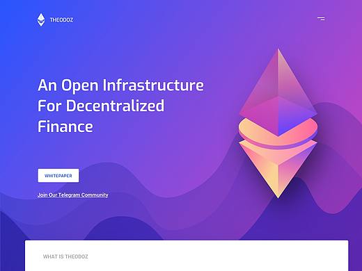 thedoz (区块链, 品牌形象, VI设计, 网页设计开发)