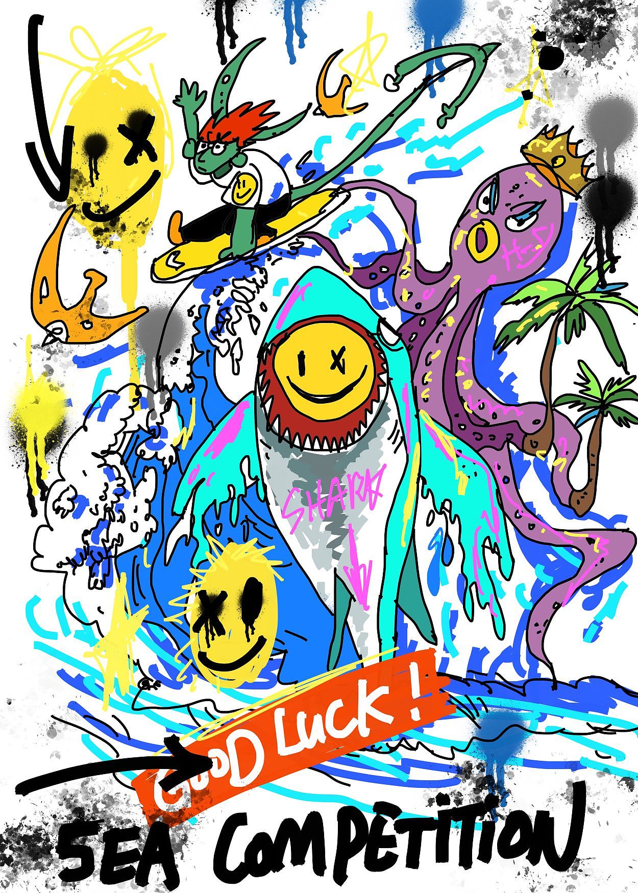 刷到我，证明你审美独特（图ZMzQ3OTY5NTU2） - 新锐潮流插画 - 站酷设计师涂鸦狂人原创素材 - 站酷ZCOOL