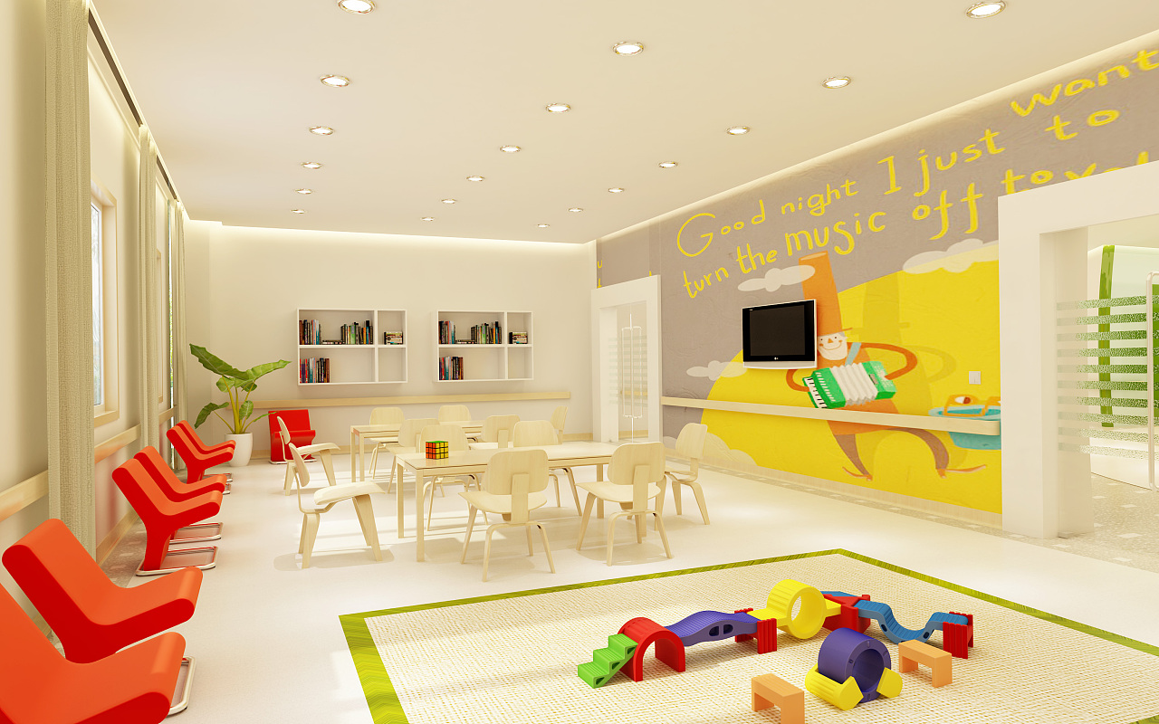 儿童体能馆设计|空间|室内设计|大艺设计 - 原创作品 - 站酷 (ZCOOL)