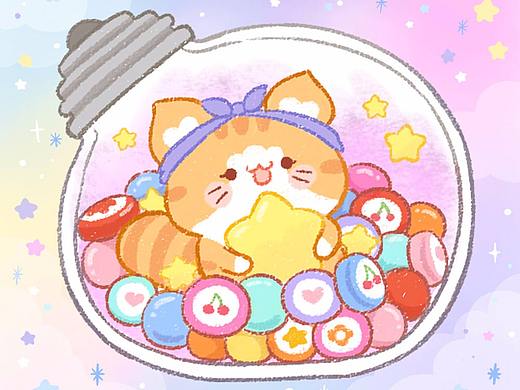 葱酱的周边们（个人主页-ZMjkzOTE1MzI=） - 艺术插画 - 站酷设计师胖葱原创素材 - 站酷ZCOOL