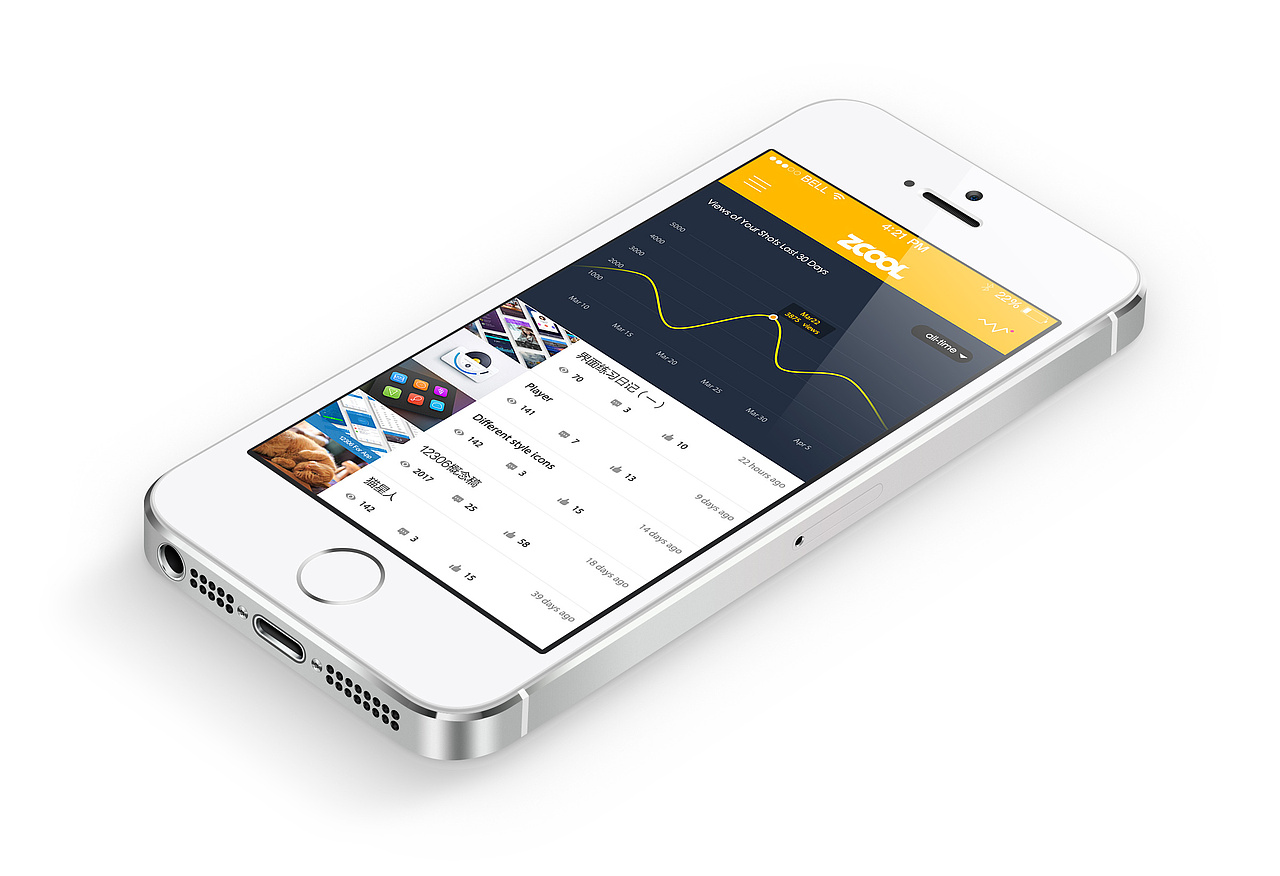 站酷个人主页流量