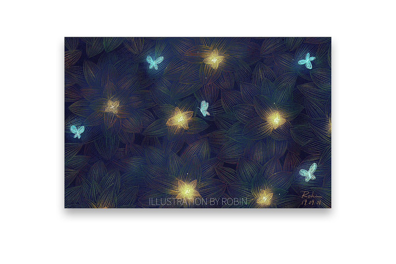 《发光的小花》