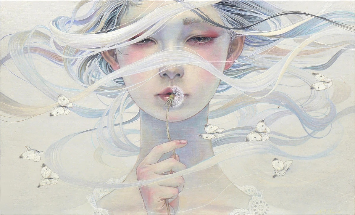 日本画家平野美保的插画（图ZNTczMzUzNjA=） - 艺术插画 - 站酷设计师Mr周先生原创素材 - 站酷ZCOOL