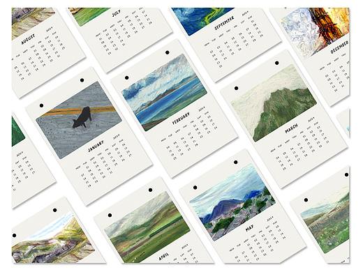 日历-2019（个人主页-ZMzgxMjQ3MTY=） - 书籍/画册 - 站酷设计师方岚柚原创素材 - 站酷ZCOOL