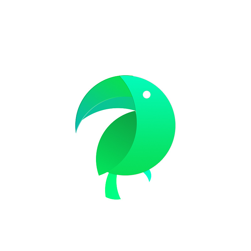 鹦鹉logo|插画|插画习作|来管王老吉 - 原创作品 - 站酷 (zcool)