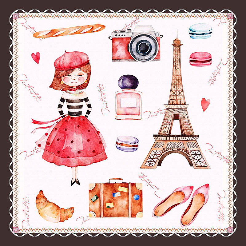 丝巾印花设计（图ZMTgwNTA5MDk2） - 其他服装 - 站酷设计师阿文lei原创素材 - 站酷ZCOOL