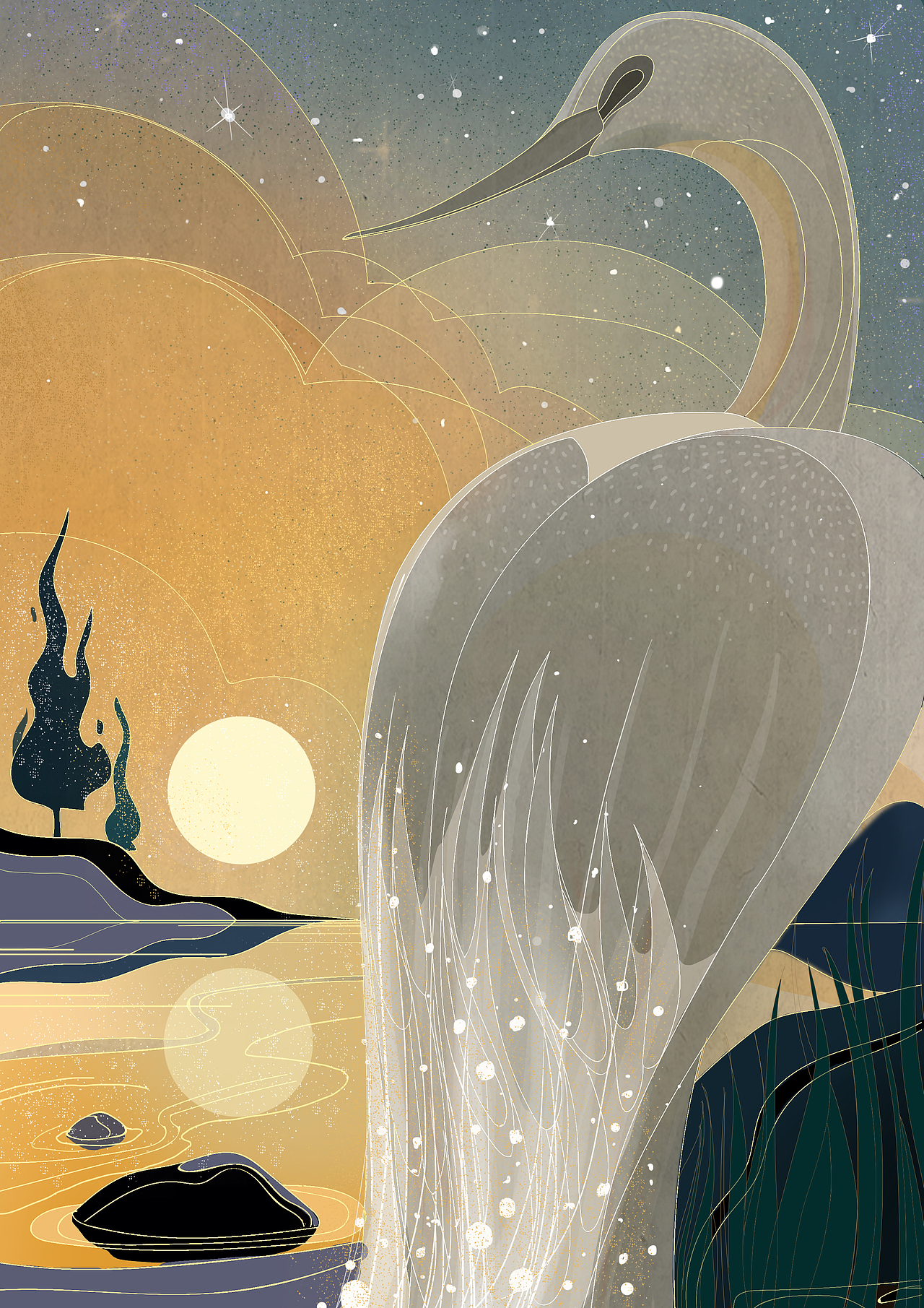 静（图ZMTIwNjA0NjYw） - 绘本 - 站酷设计师费飞原创素材 - 站酷ZCOOL