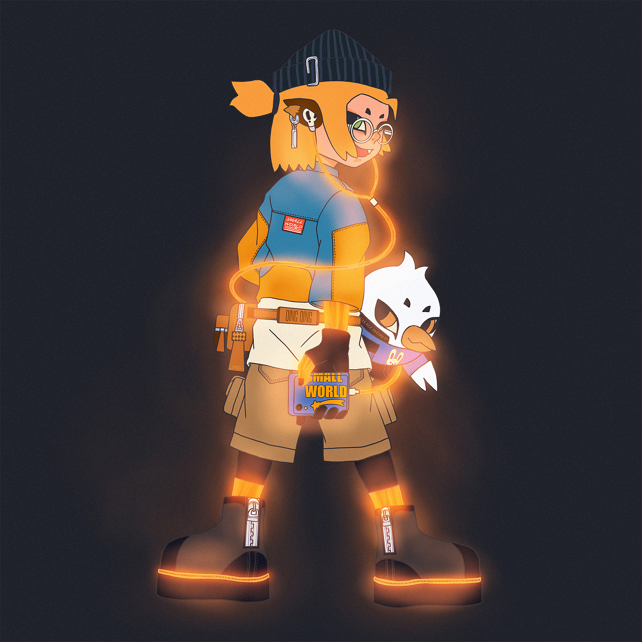 卡通潮流人设插画（图ZMjc5MjY4NjM2） - 新锐潮流插画 - 站酷设计师SHAHUHU庆庆原创素材 - 站酷ZCOOL