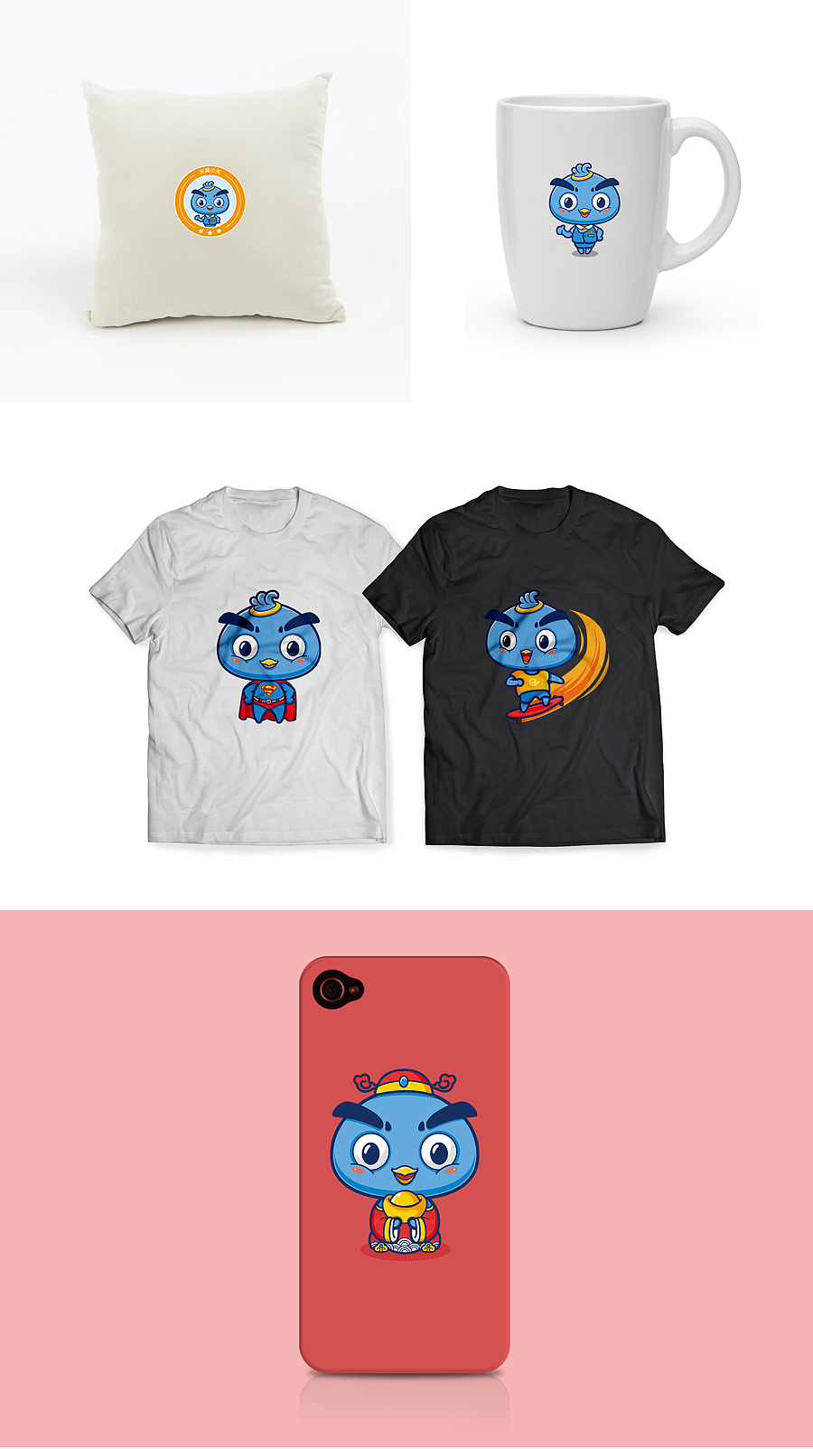 天翼生活品牌形象设计—天翼小天（图ZNzQwMzU4NDg=） - IP形象 - 站酷设计师Ninaaaa原创素材 - 站酷ZCOOL