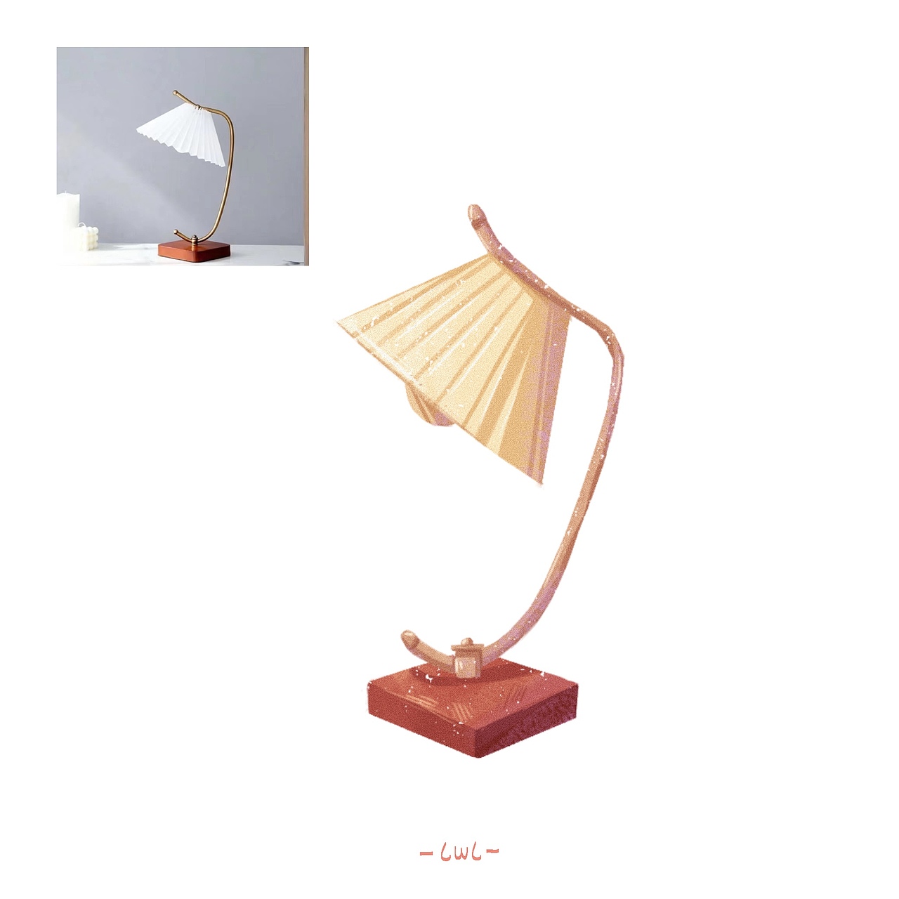 Procreate插画小物件教程～