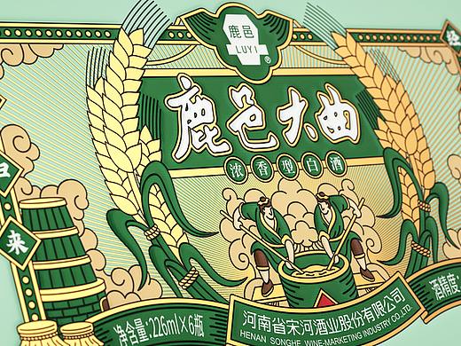 鹿邑大曲禮盒設(shè)計(jì)（個(gè)人主頁(yè)-ZNTE1ODAyODQ=） - 包裝 - 站酷設(shè)計(jì)師HUI哈哈原創(chuàng)素材 - 站酷ZCOOL