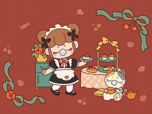 nanci下午茶系列周边设计