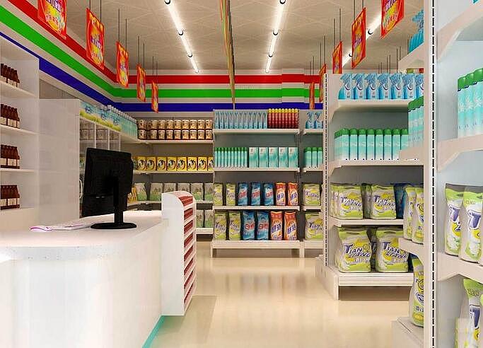 成都超市装修设计，成都便利店装修设计，柏尼装饰（图ZNzE1NDIzMTI=） - 家装设计 - 站酷设计师cdhtlzs原创素材 - 站酷ZCOOL