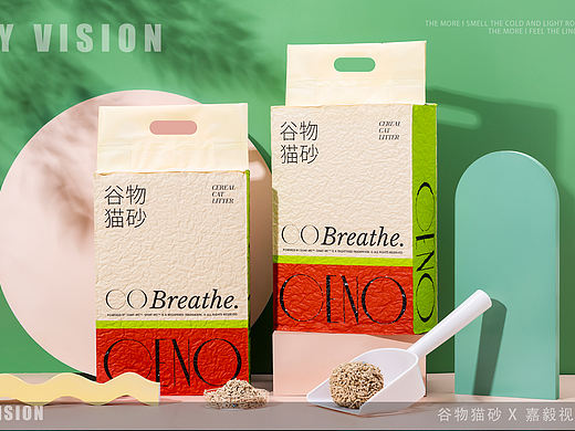 谷物猫砂创意图拍摄 / 嘉毅视觉