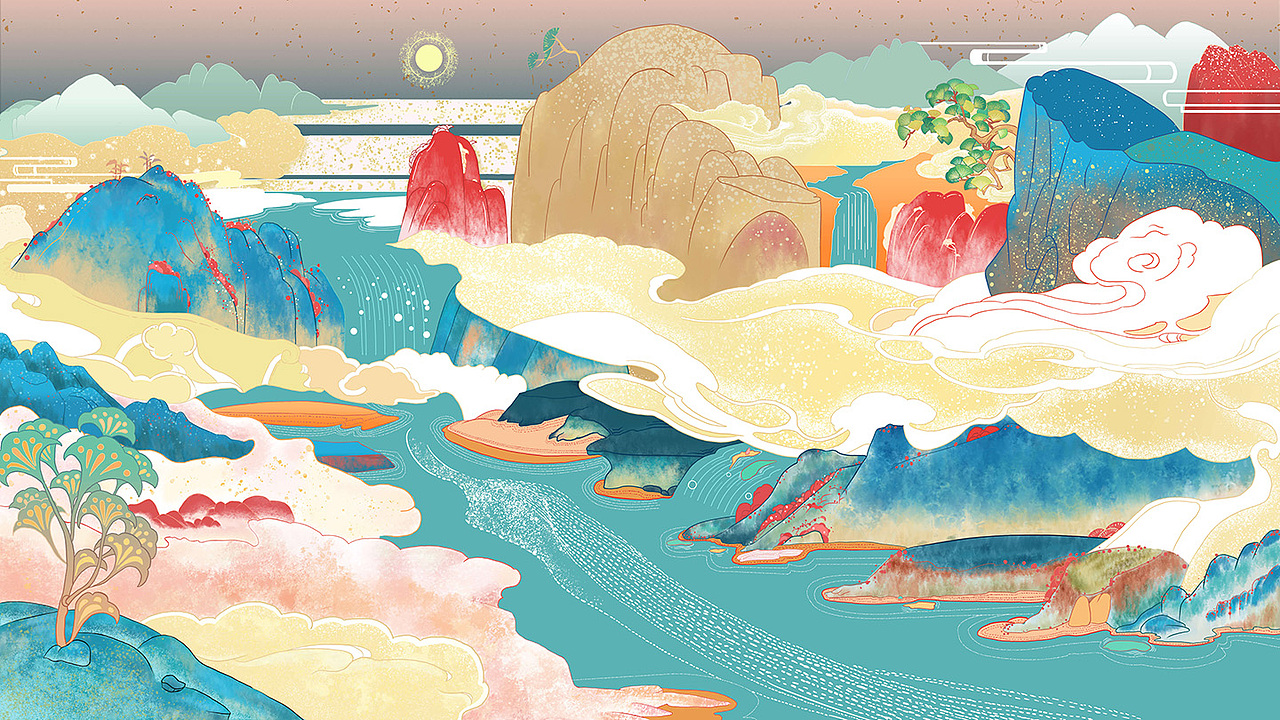 《东灵山的一天》数字绘本创作（图ZMjIyNDYwNTI4） - 绘本 - 站酷设计师卓小昕sweetheart原创素材 - 站酷ZCOOL