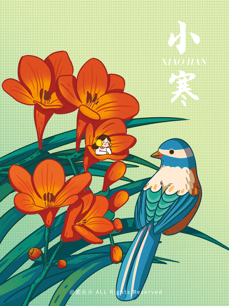 24节气｜冬季-动态图（图ZMjc0MzY0MDg0） - 创作习作 - 站酷设计师武火火原创素材 - 站酷ZCOOL