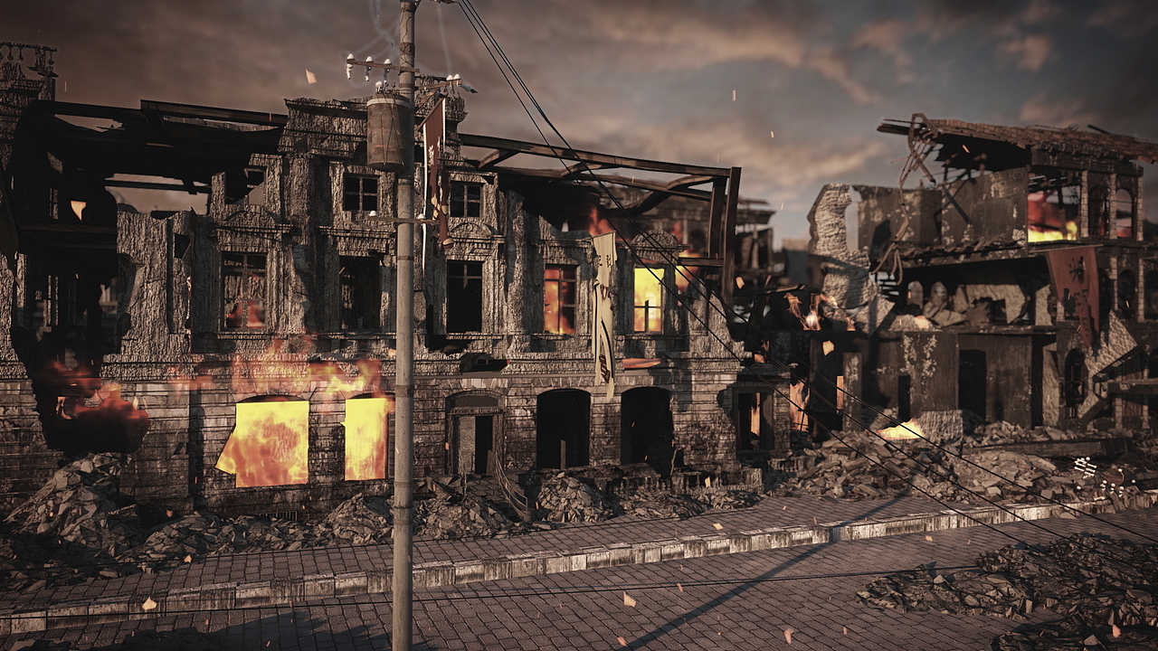 《文夕大火》_氨苄西琳-站酷zcool