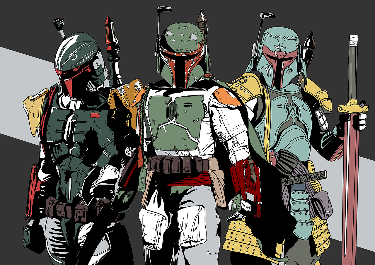 星球大战赏金猎人波巴费特（图ZNjAxMTQ4NDA=） - 创作习作 - 站酷设计师8龙哥原创素材 - 站酷ZCOOL