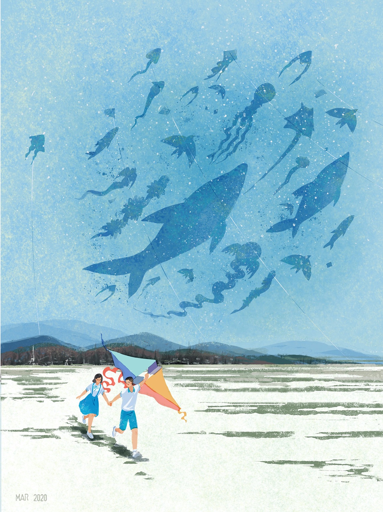 2020《和你》系列插画合集 50p