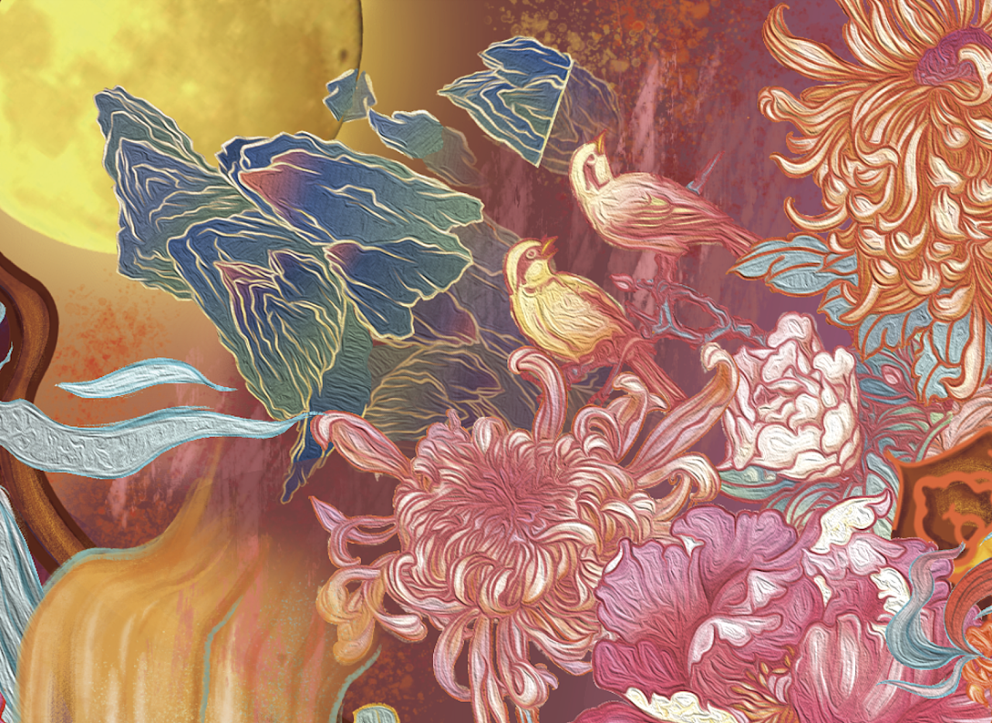 不信之一·镜花水月（图ZMjc1ODMxMzY4） - 艺术插画 - 站酷设计师笔非墨原创素材 - 站酷ZCOOL