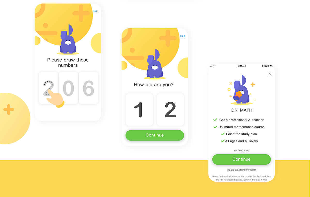 DR.MATH（图ZMTk2NDUzMTAw） - APP界面 - 站酷设计师amytong233原创素材 - 站酷ZCOOL