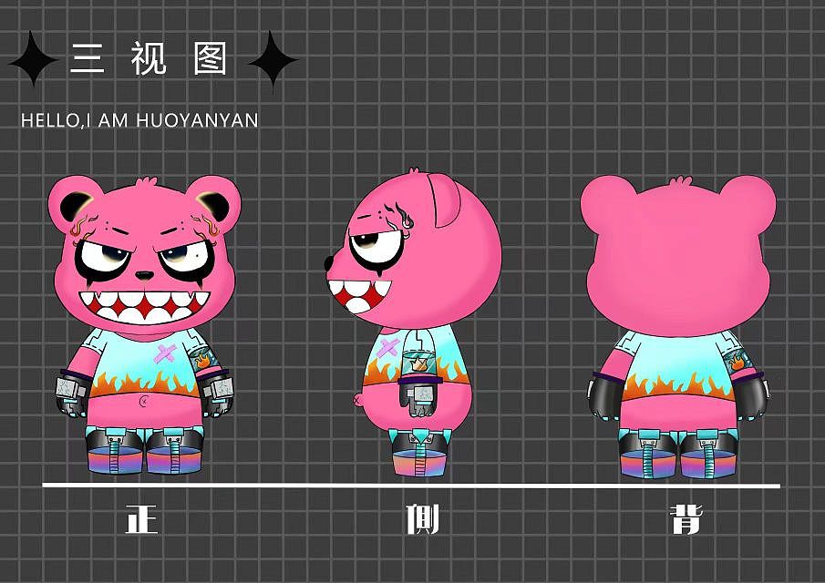 IP 设计——火炎焱（图ZMzI3OTgxOTUy） - IP形象 - 站酷设计师宣萱_原创素材 - 站酷ZCOOL