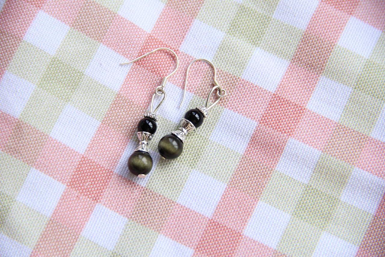 【原创手工耳坠】——【墨黑之狼】（图ZMzQyNDgxNjA=） - 首饰设计 - 站酷设计师孙囍瑶原创素材 - 站酷ZCOOL