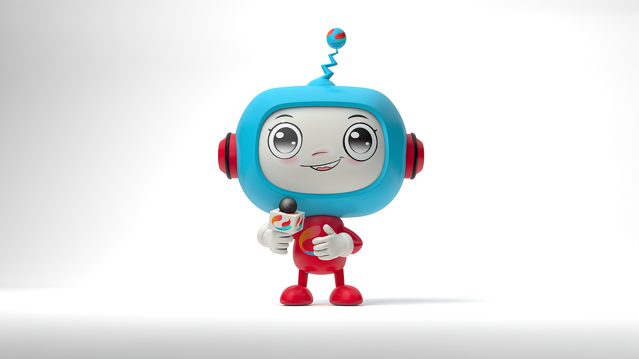 融媒体吉祥物小融|三维|动画/影视|派大星211_临摹作品-站酷zcool