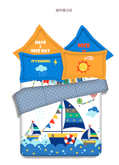 原创插画交通系列儿童主题房设计（图ZMzMyNjkxMzI=） - 图案 - 站酷设计师titiaiwan原创素材 - 站酷ZCOOL