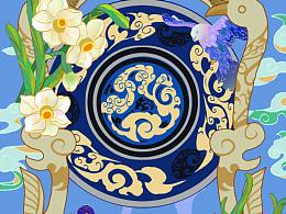 十二月神背景图