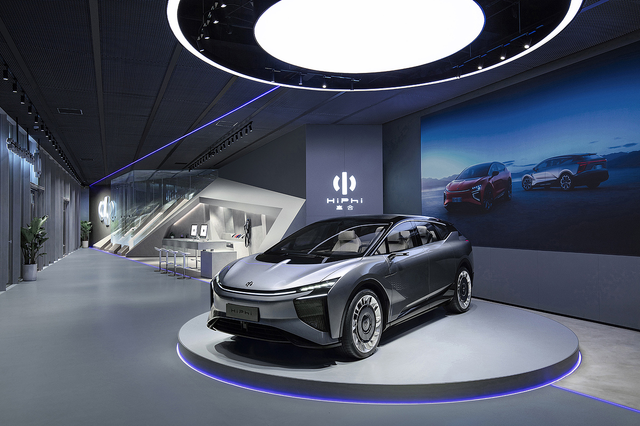 高合汽车店面精修图（图ZMjUxMzY4NzUy） - 修图/后期 - 站酷设计师猫猊咔原创素材 - 站酷ZCOOL